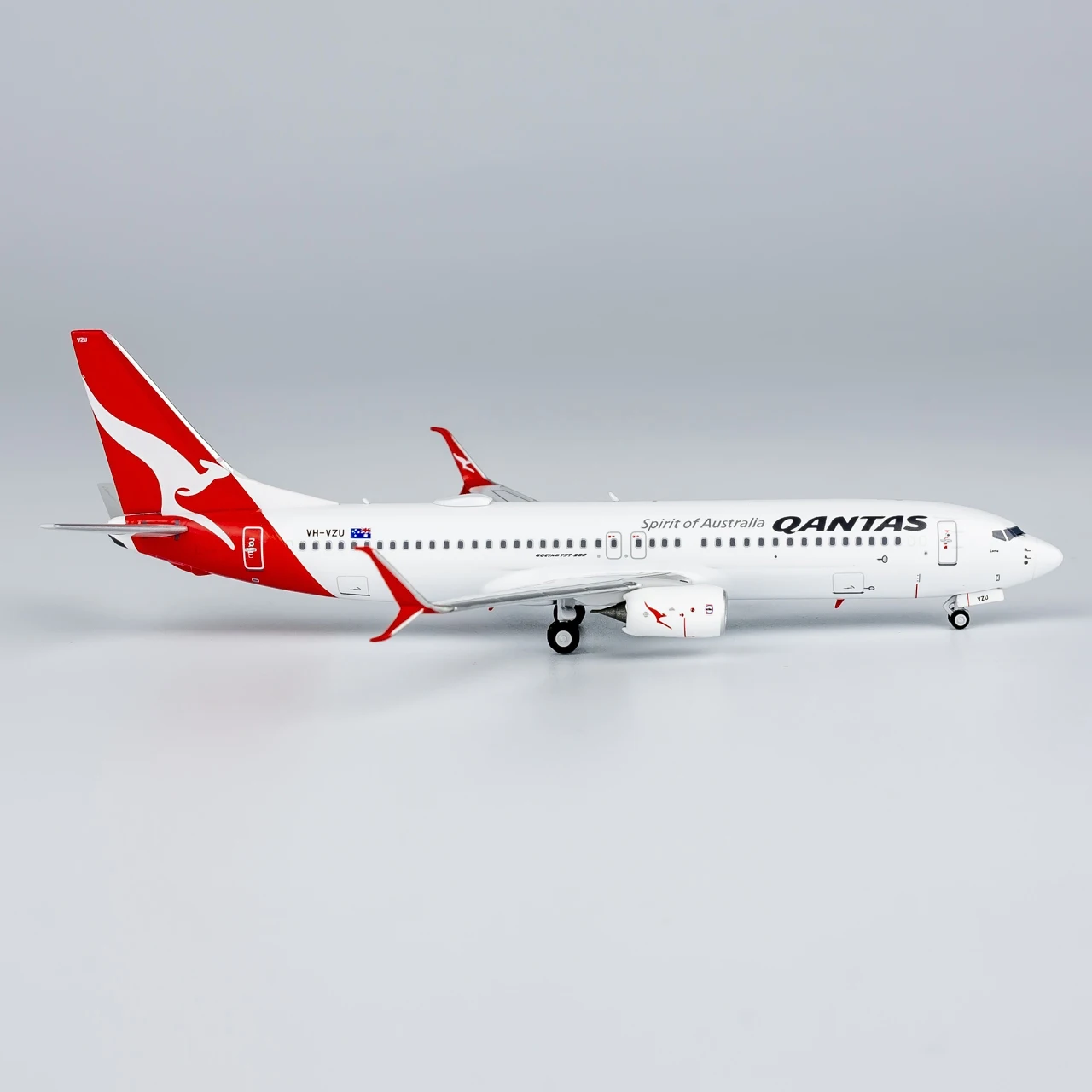 Коллекционный самолёт из сплава 58236 подарок NG модель 1:400 Qantas Airlines Боинг литый под