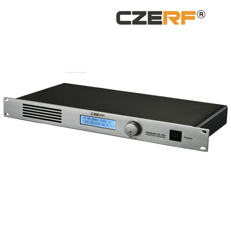 

CZE-T501 50w wireless Hi-Fi 50 watt audio stereo amplifier Professional FM broadcast transmitter