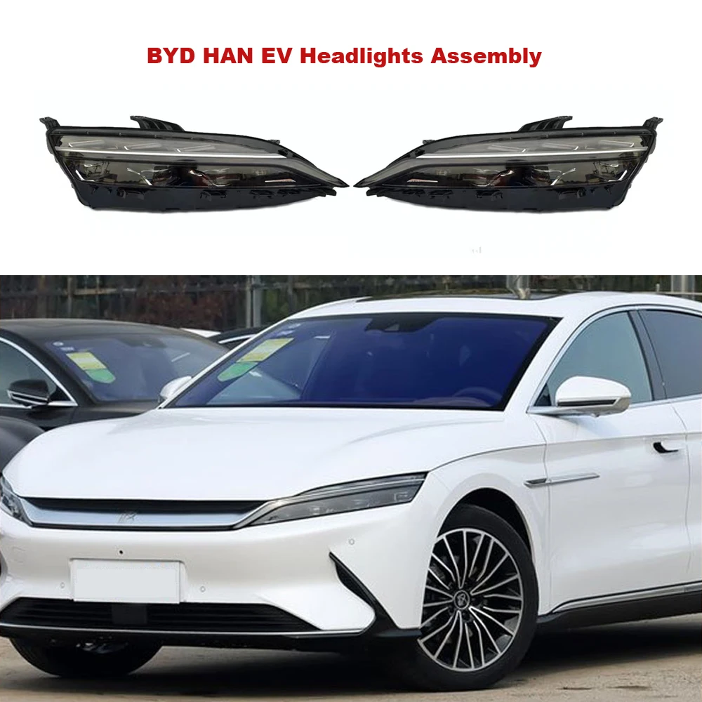 

Headlight Car Auto Lighting Systems Head Light Assembly LED Right Left Car Lamp For BYD HAN EV DMI Electric Battery Automobile