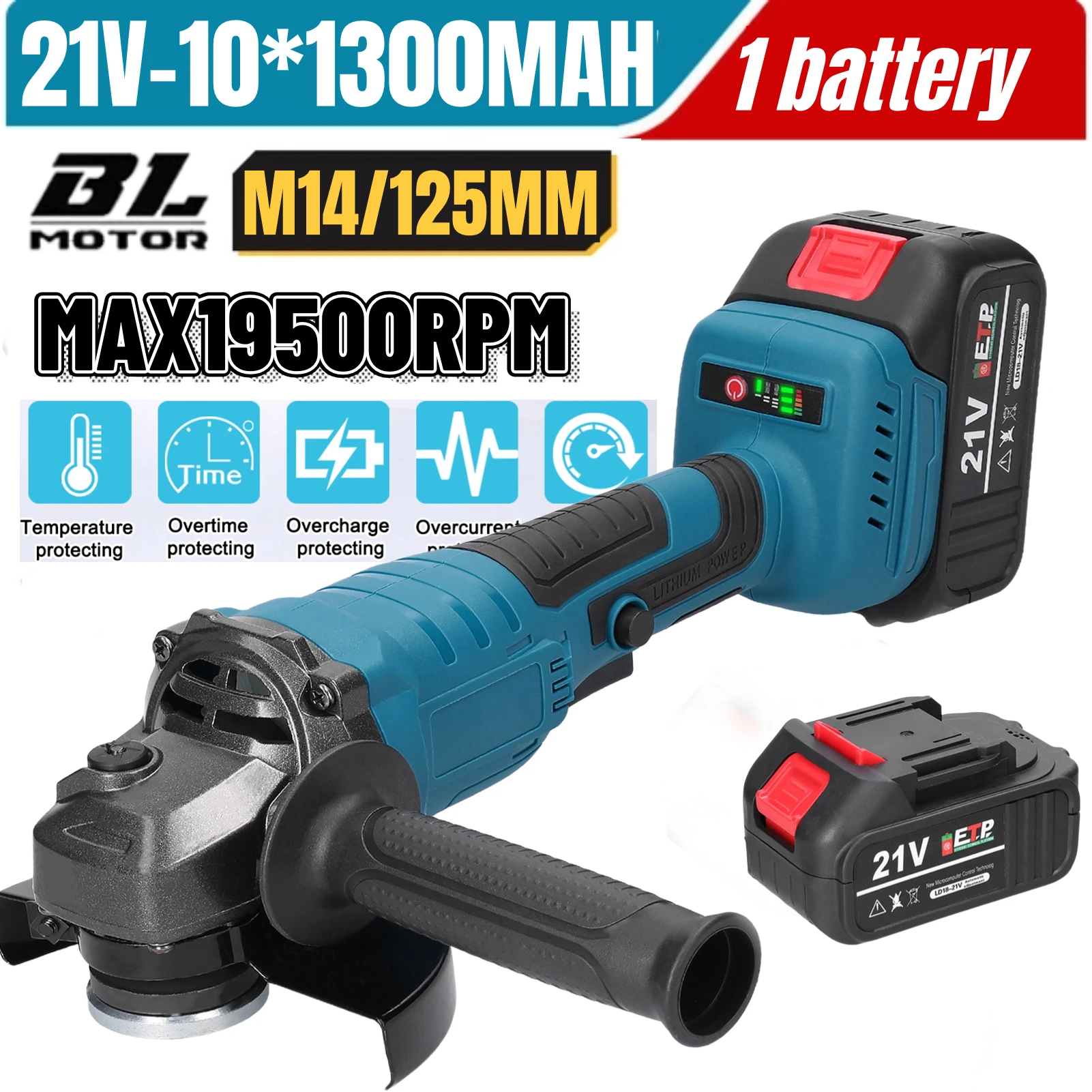 

Аккумуляторная угловая шлифовальная машина Bosch GWS 21-125