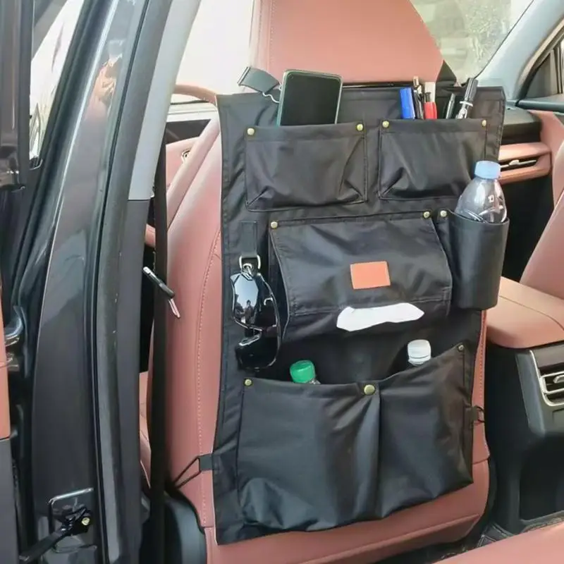 Органайзер для автомобильного сиденья защита дорожных поездок хранение и