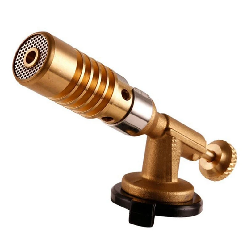 

Portable Gas Torch Blowtorch Copper High Temperature Welding Torch Brazing Solder