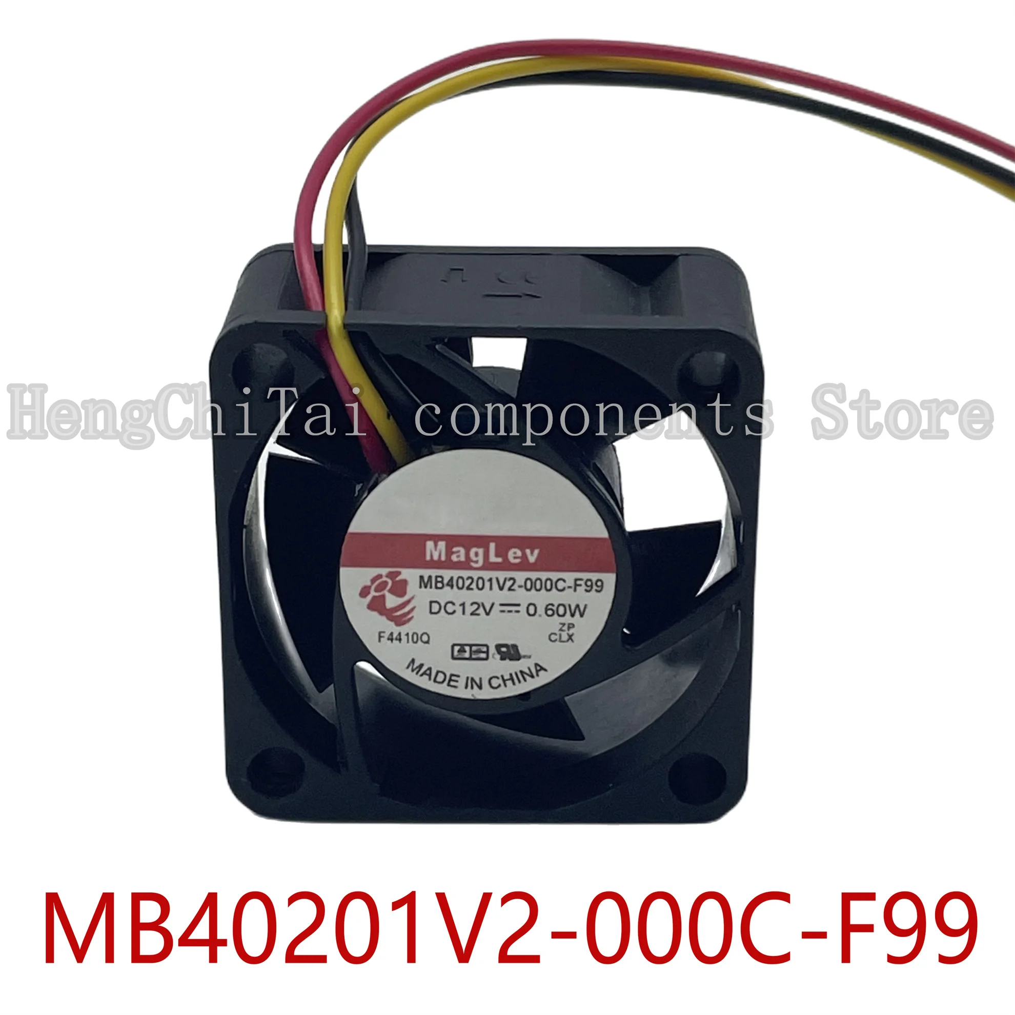 Новый оригинальный Φ 12V 0,60 w 12V 4020 4CM охлаждающий вентилятор