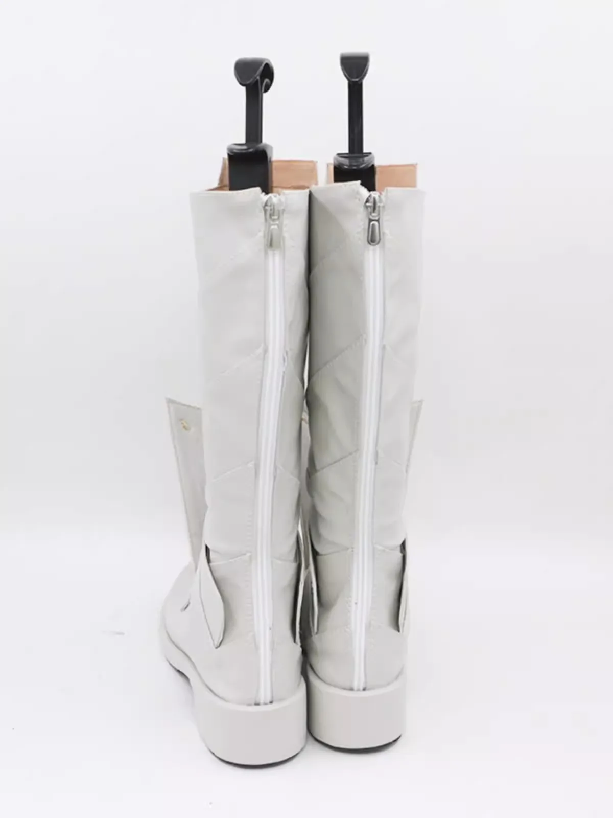 Аниме Kaiju No 8 cafuka Hibino обувь для косплея белые длинные сапоги маскировки кожаные