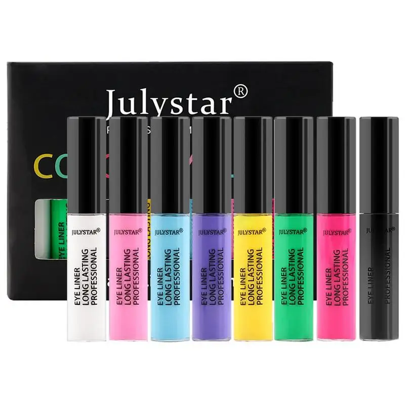 

8 шт., Матовая жидкая подводка для глаз