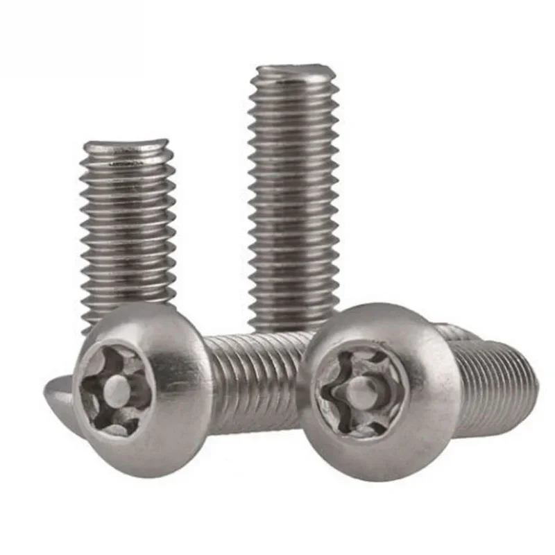 M8 x 1 25 304 штифт из нержавеющей стали винты с полукруглой головкой Torx кнопкой