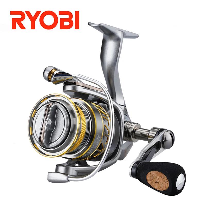 

2023 New Arrival Ryobi Smap Pro SC Spinning Wheel Fishing Reel 6+1BB Max Drag 8KG Saltwater Metal Spool Reel Light Boa Pesca Mar