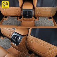 CarManGo Car Accessories Seat Back Column Anti-dirty Pad Cushion Mat PU Protector Interior Decoration For BMW X3 G01 2018-2022