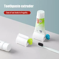 toothpaste tube squeezer press manual squeezer clip on toothpaste lazy tooth paste holder facial cleanser squeezer bathroom tool
