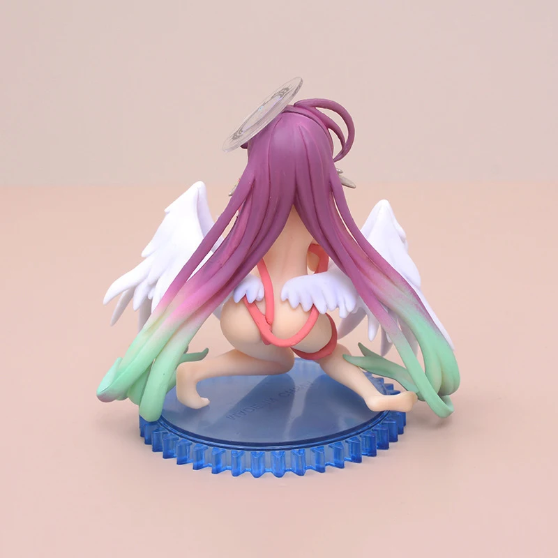 10cm No Game Life Anime Figure Jibril Fairy Shampoo Ver Action Shiro Bunny Sexy Collection Model Doll Toys Gift |