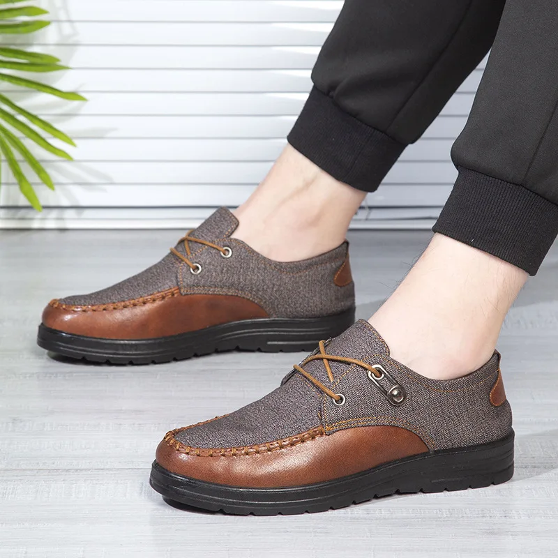 

Big Size 47 48 Canvas Casual Shoes for Mens Comfort Soft Old Beijing Cloth Shoe Mans Walking Footwear Surface Man Sport Shoes