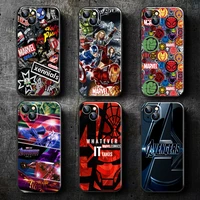 marvel avengers logo for iphone 13 12 11 pro max mini x xr xs max 5 5s 6 6s 7 8 plus phone case funda back soft carcasa