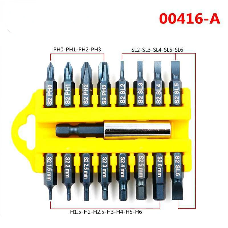 17 шт. набор отверток и насадок из легированной стали | Инструменты