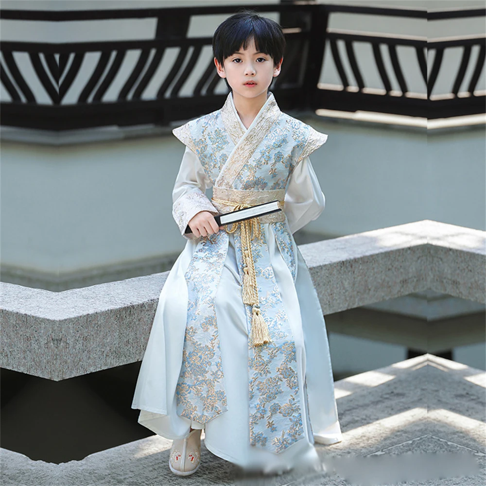 Осенний Улучшенный китайский высококачественный детский красивый старинный