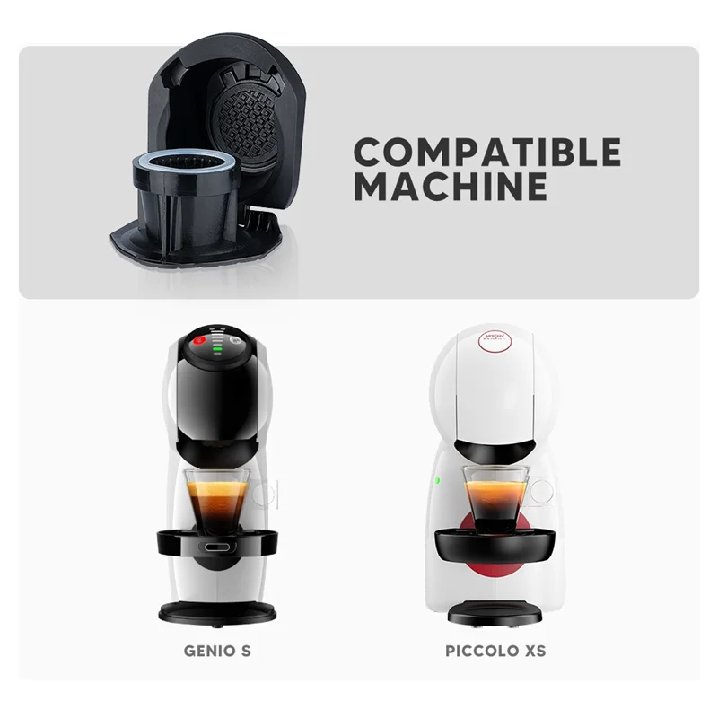 Адаптер для капсул Nespresso Convert Dolce Gusto Crema Make кофемашины Piccolo Xs Genio 2B