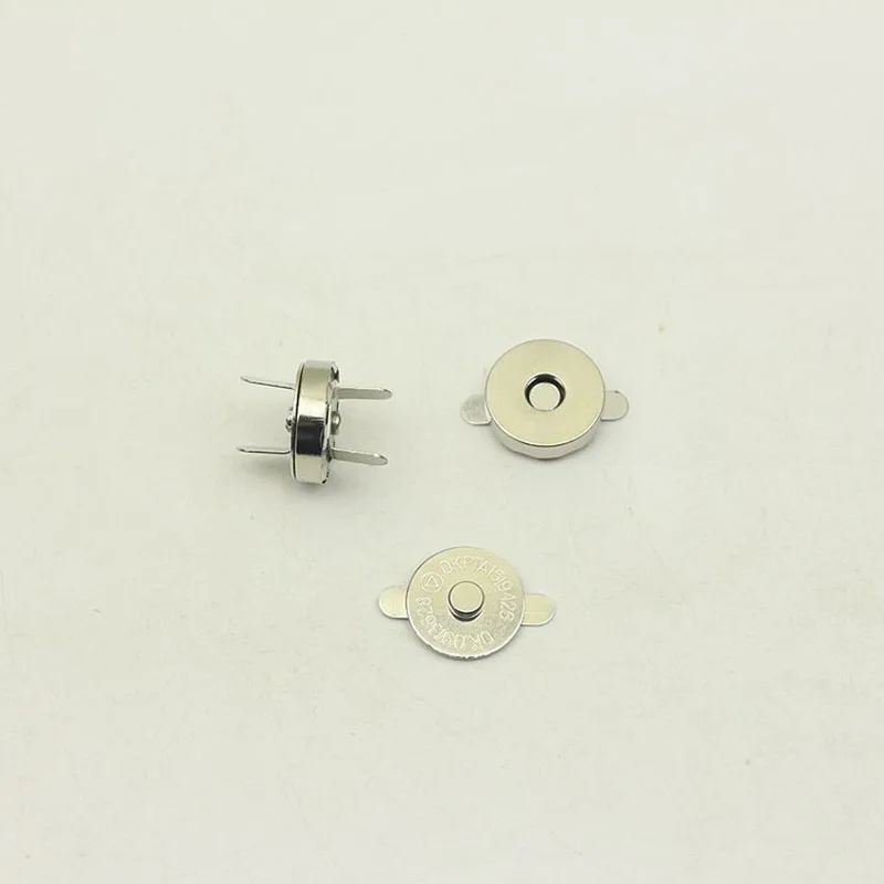 50sets/lot 18mm Magnetic Press Buckle Sew on Metal Magnetic Snaps Button for Overcoat Bag Garment Accessories Scrapbooking DIY