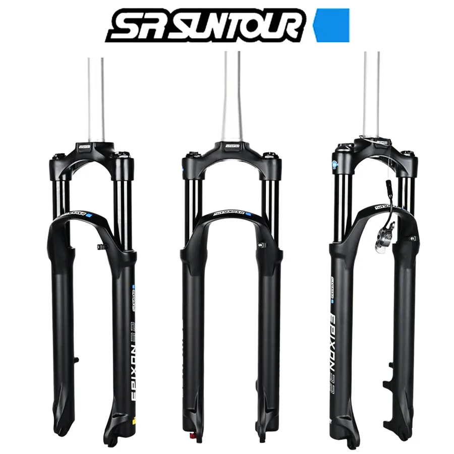 

SR SUNTOUR Bicycle Suspension Fork EPIXON 26 27.5 29 inch 100/120mm Mountain MTB Bike Air Damping Remote forks 100x9MM 110x15MM