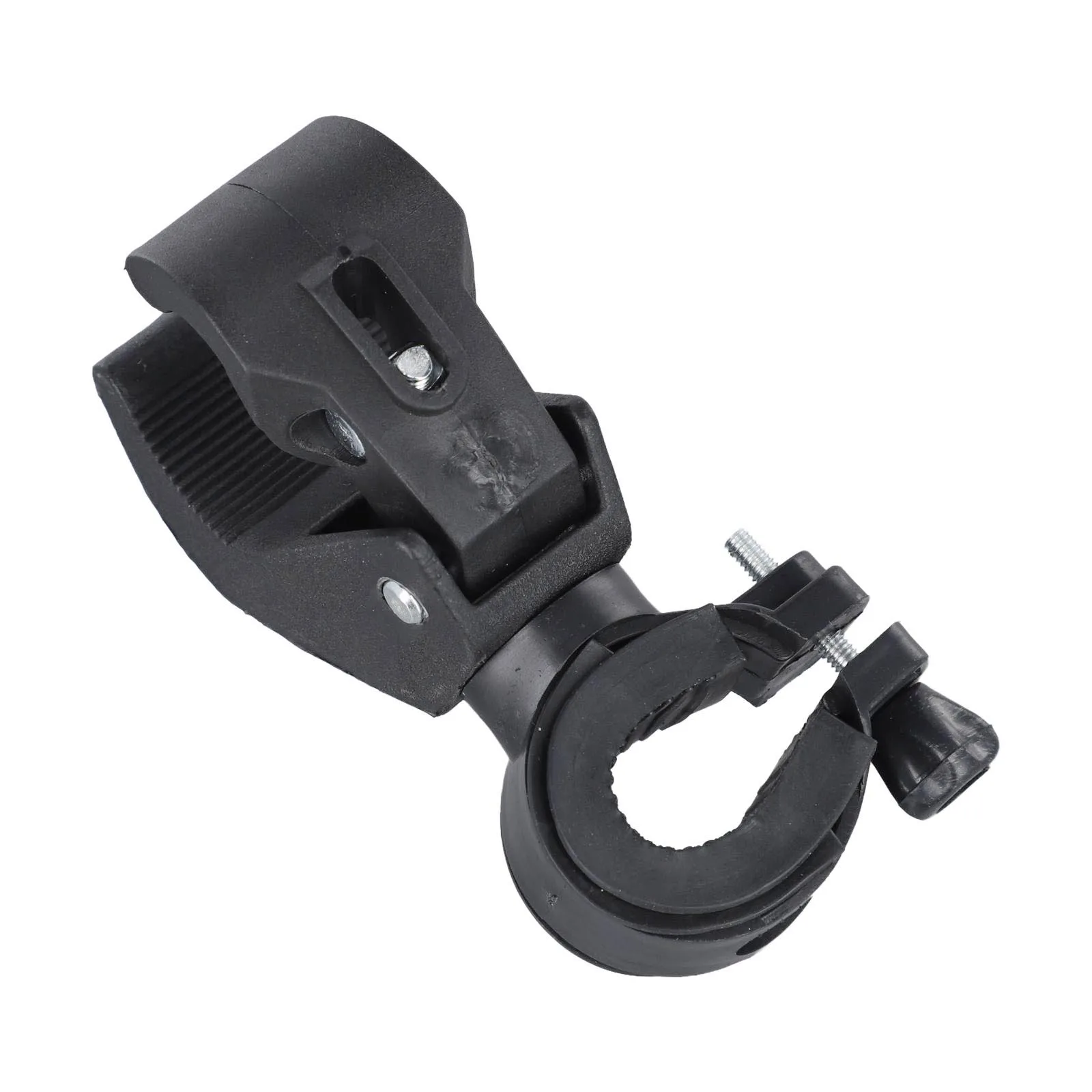 90 ° Вращающийся зажим для фонарика велосипедный руль светодиодный фонарик