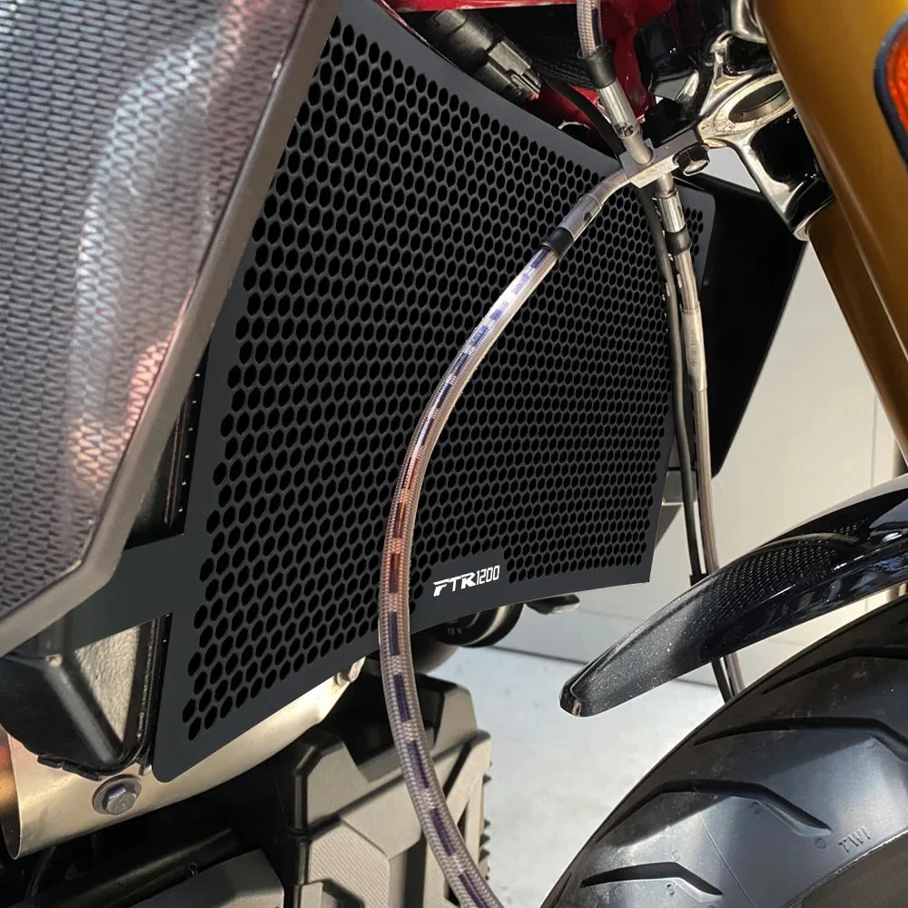 Фото Мотоцикл для INDIAN FTR1200S FTR1200R FTR1200 2019-2025 FTR 1200 S R CARBON RALLY SPORT, решетка радиатора, защитная крышка №2