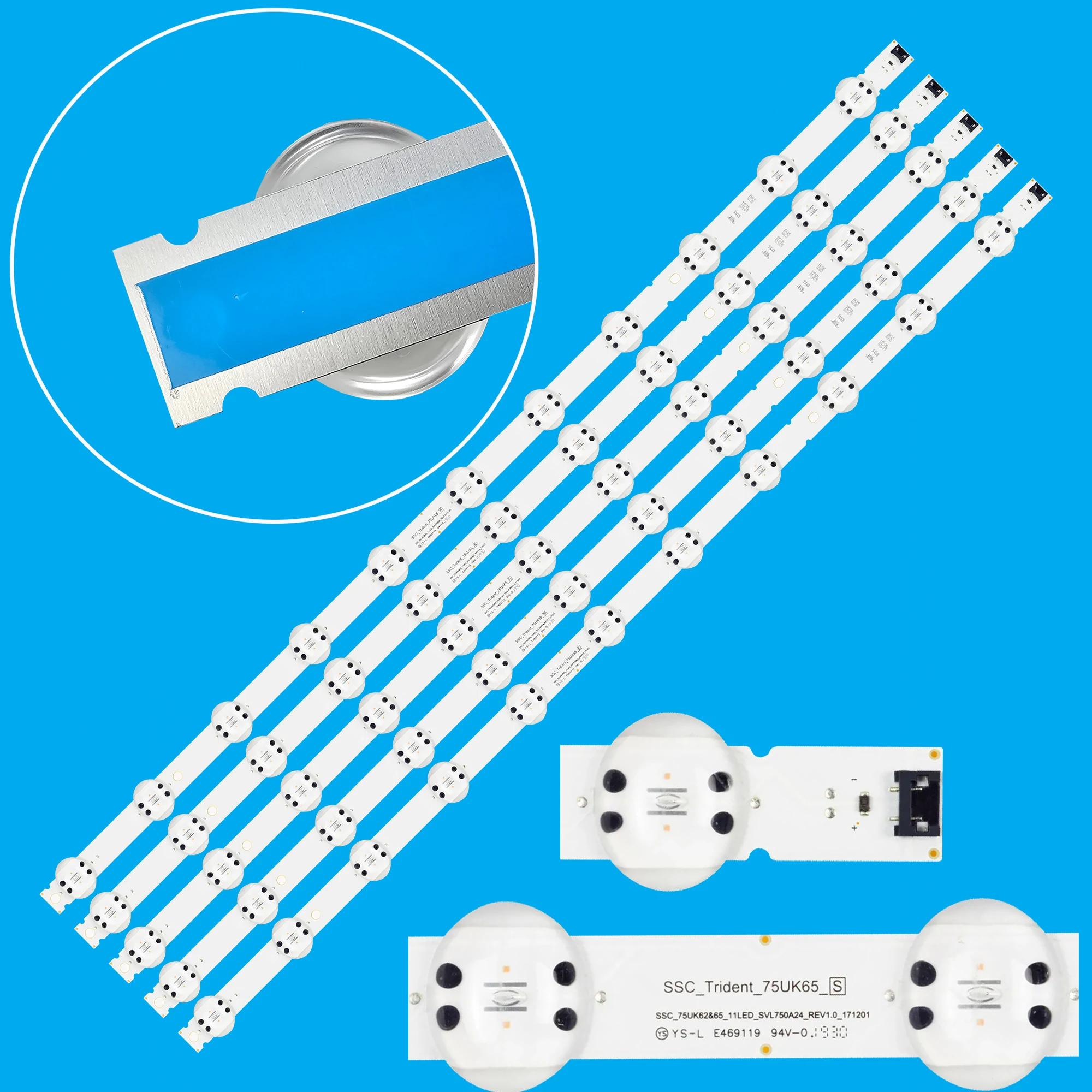 

Светодиодные ленты подсветки для 75UM7570 75UM6970 75UN6950 75UK6520 75UK6190 75UN7070 75UM7100PCA 75UM7110PLB 75UM7570PUD AGM76249101