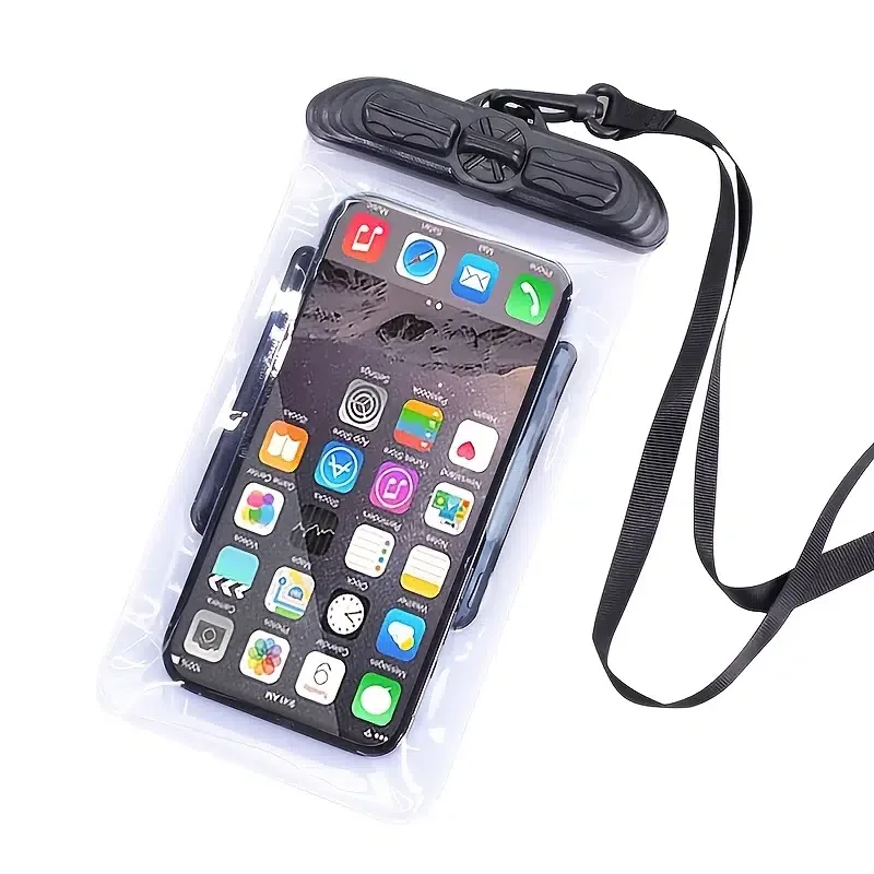 

Mobile Phone Waterproof Pouch Transparent Sealed Bag For Diving Swimming Underwater