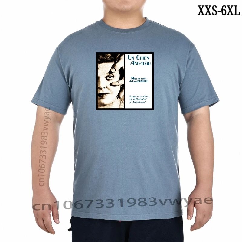 Un Chien Andalou Salvador Dali Movie Retro Vintage Hipster Men T Shirt 1081 XXS-6XL
