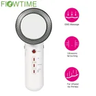 Ультразвуковой массажер для тела 3 в 1EMS, Антицеллюлитный жиросжигатель, гальванический инфракрасный аппарат для похудения