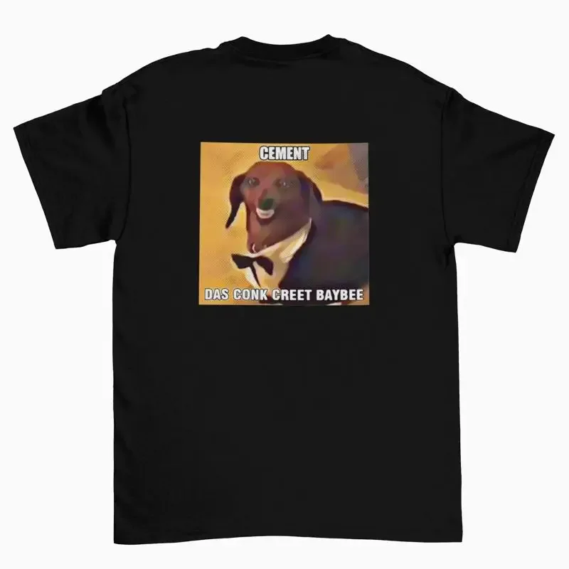 Фото Футболка Cement Das Conk Creet Baybee Concrete Meme Daschund №1