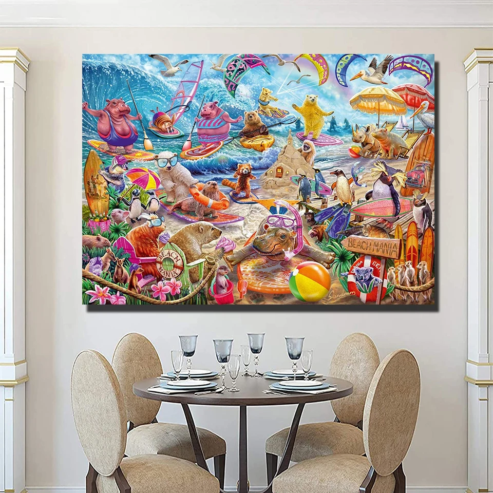 

Японское искусство «Великая волна канагава укийое», «сделай сам», 5d алмазная живопись, картины для домашнего декора