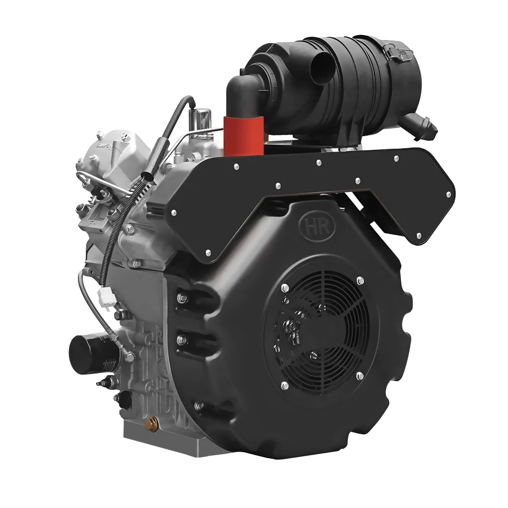 Двухцилиндровый двигатель 2V98 V типа с воздушным охлаждением 30 л.с. 22 кВт 1326cc