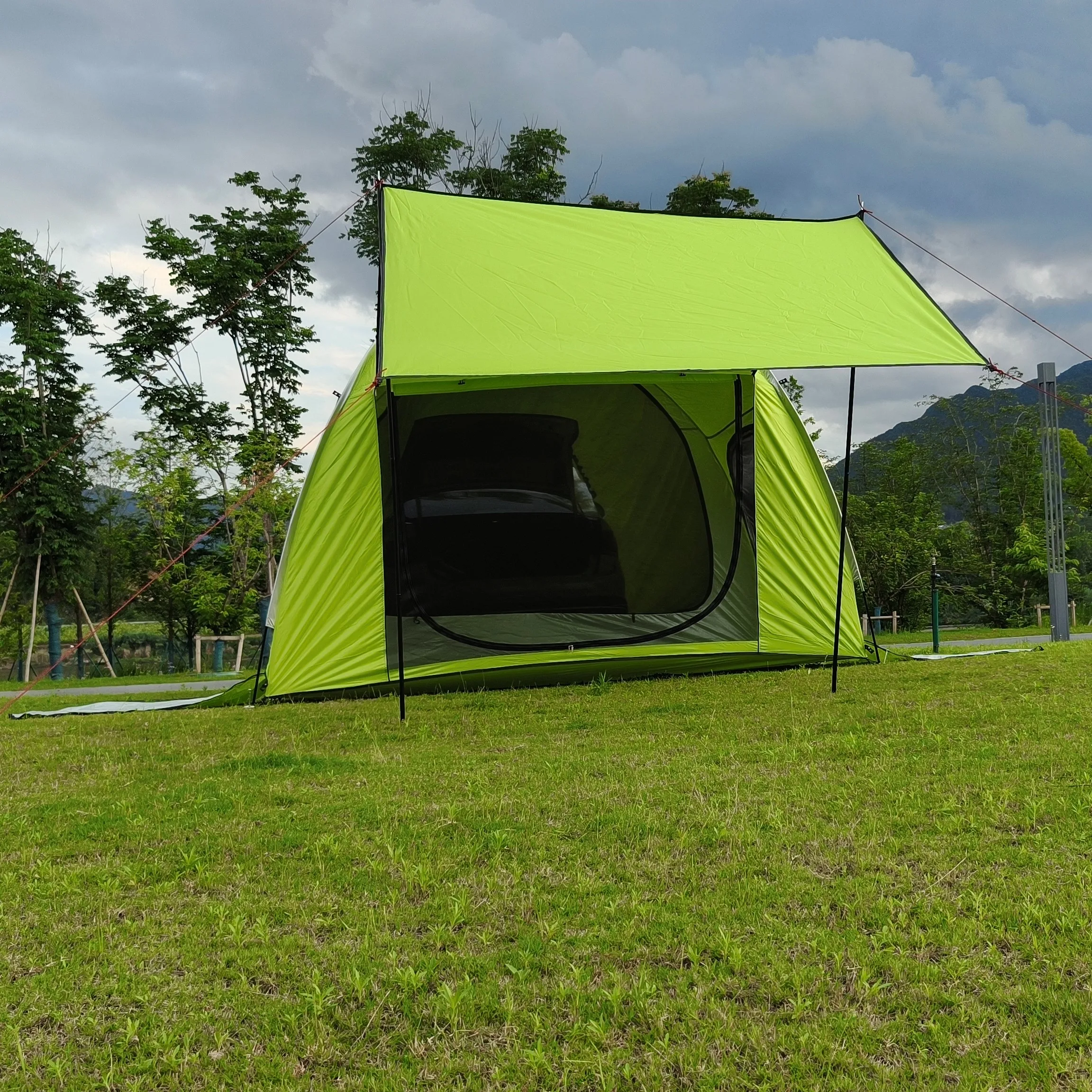 Палатка для кемпинга на 5 человек 6 Стандартная задних ворот легко