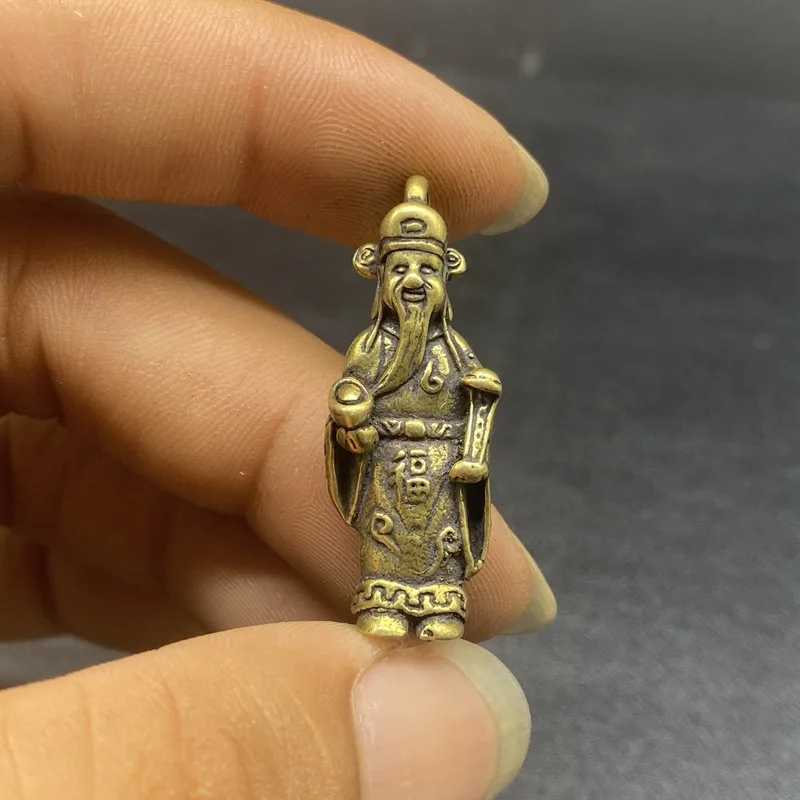 Подвеска Huang Caishen Avalokitesvara из меди