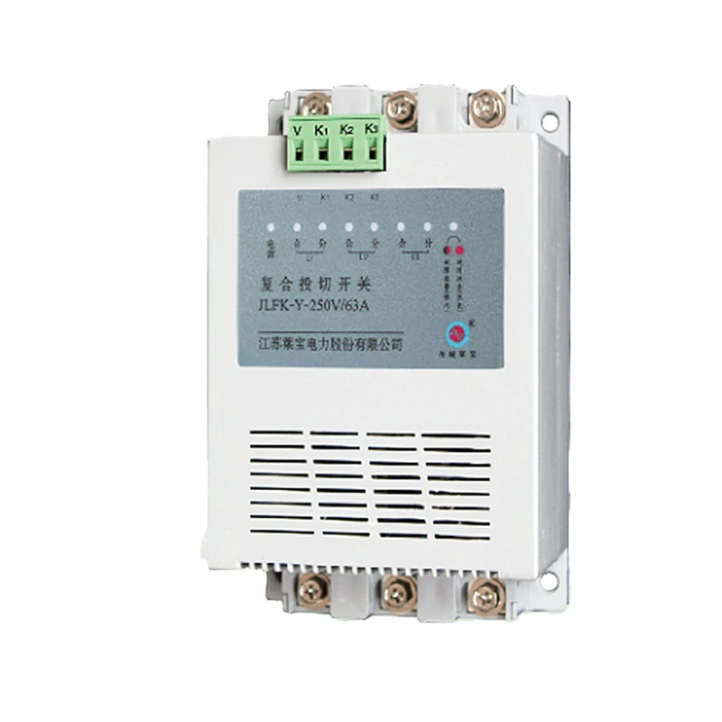 Композитный переключатель электрической мощности Jiangsu Laibao LBFK-Delta-400V/63A JLFK-Y-250V