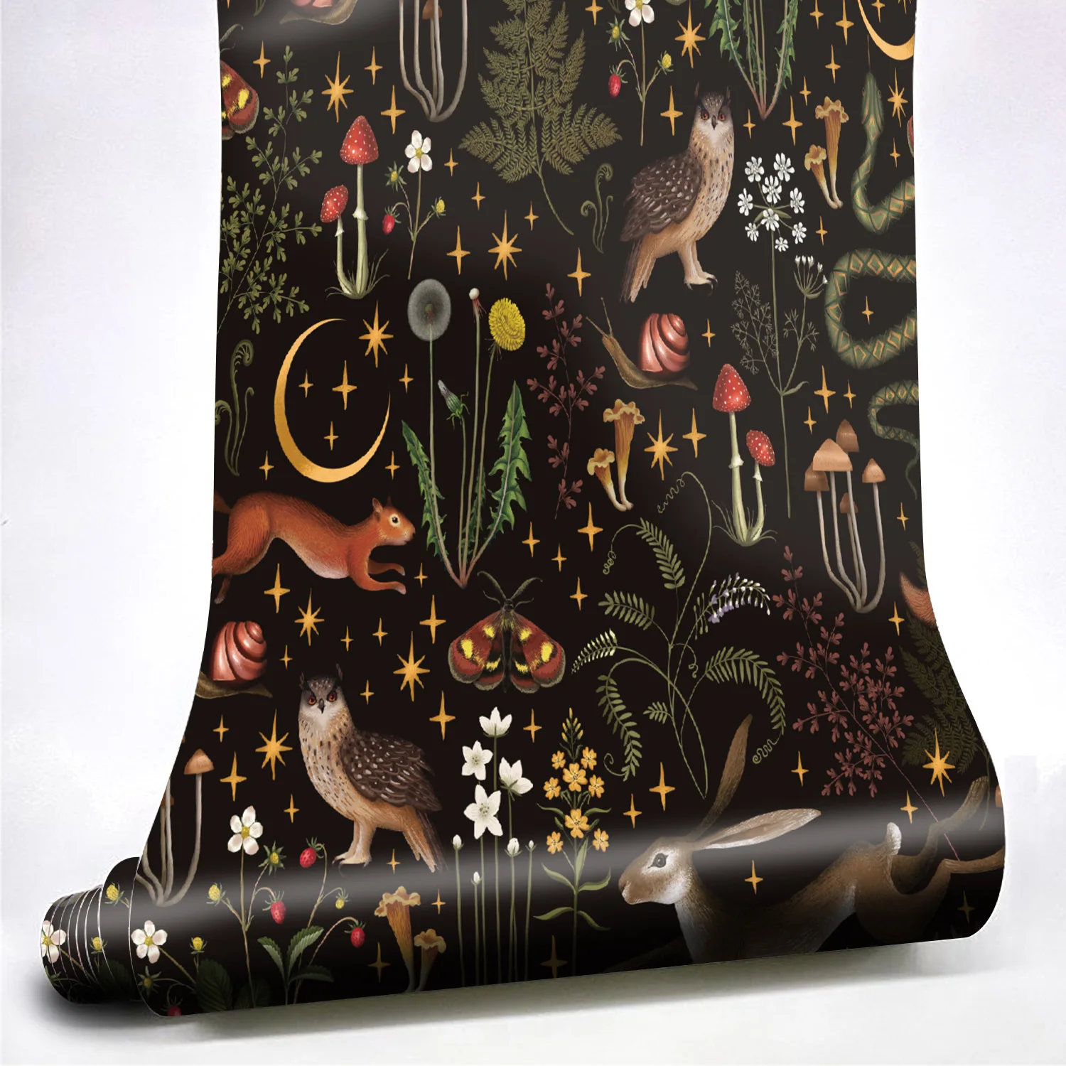 

Съемные виниловые обои WMYDYG "Лес"