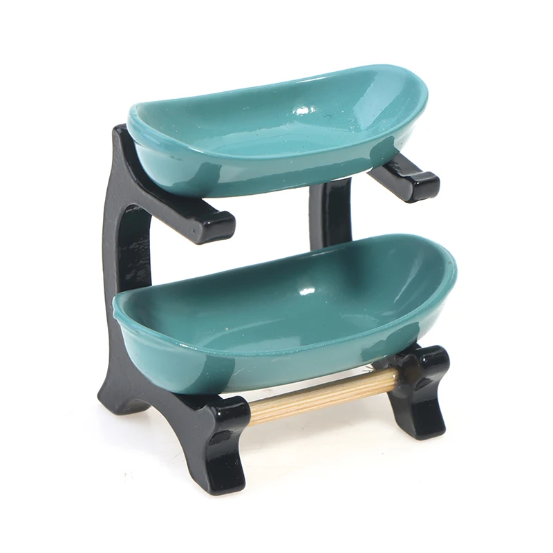 

Dollhouse Miniature Furniture Shelf Bookshelf With Wheels Storage Display Rack Dollhouse Furniture Accessories