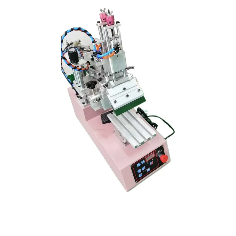 Настольная машина для трафаретной печати ПВХ плоский экран принтер крышки