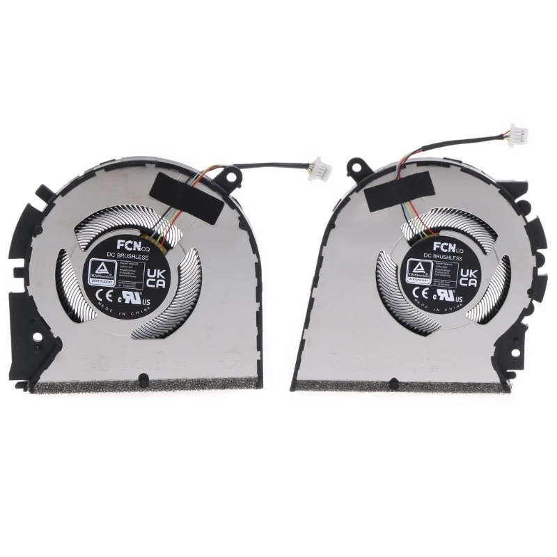 New Laptop CPU GPU Cooling Fan for Asus PRO 14 M3400QA M3401Q Notebook Radiator DC5V 0.5A 4pin 4wire Laptop Cooler New Laptop CPU GPU Cooling Fan for Asus PRO 14 M3400QA M3401Q Notebook Radiator DC5V 0.5A 4pin 4wire Laptop Cooler