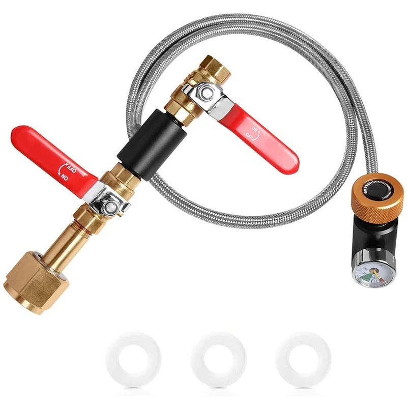 

For SODA STREAM Refill Adapter Kit-CO2 Refill Adapter Cylinder Fill Station Connector Kit,Soda Maker Filling For Tank Bottle