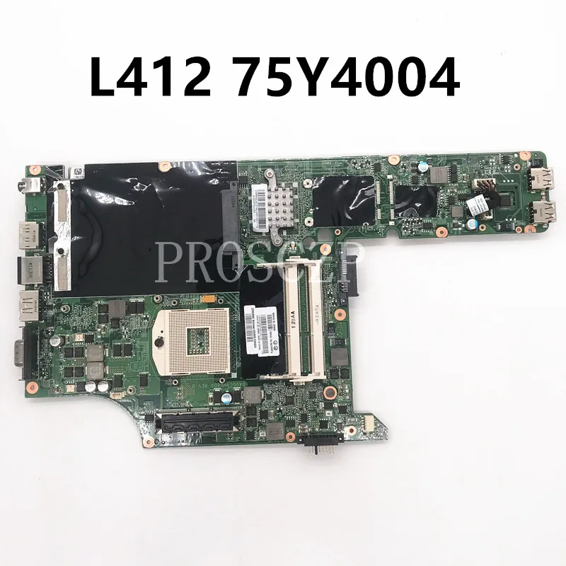 75Y4004 75Y4002 Free Shipping High Quality Mainboard For Lenovo L412 Laptop Motherboard DA0GC9MB8D0 DDR3 100% Full Working Well