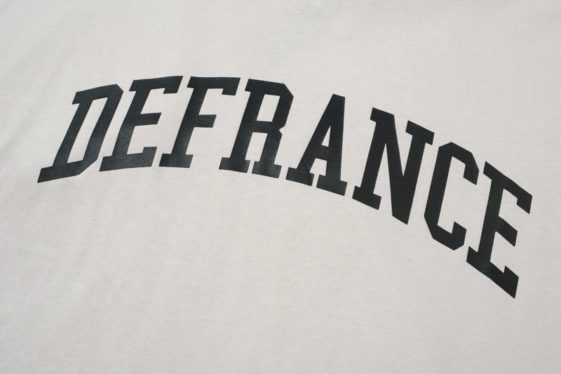 24SS американская ARNODEFRANCE ретро классический логотип с коротким рукавом летняя