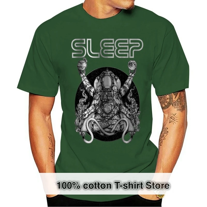 

New Sleep Band Mens Black T-Shirt Size S-Xxl Beyond Electric Wizard Kyuss Harajuku Tee Shirt
