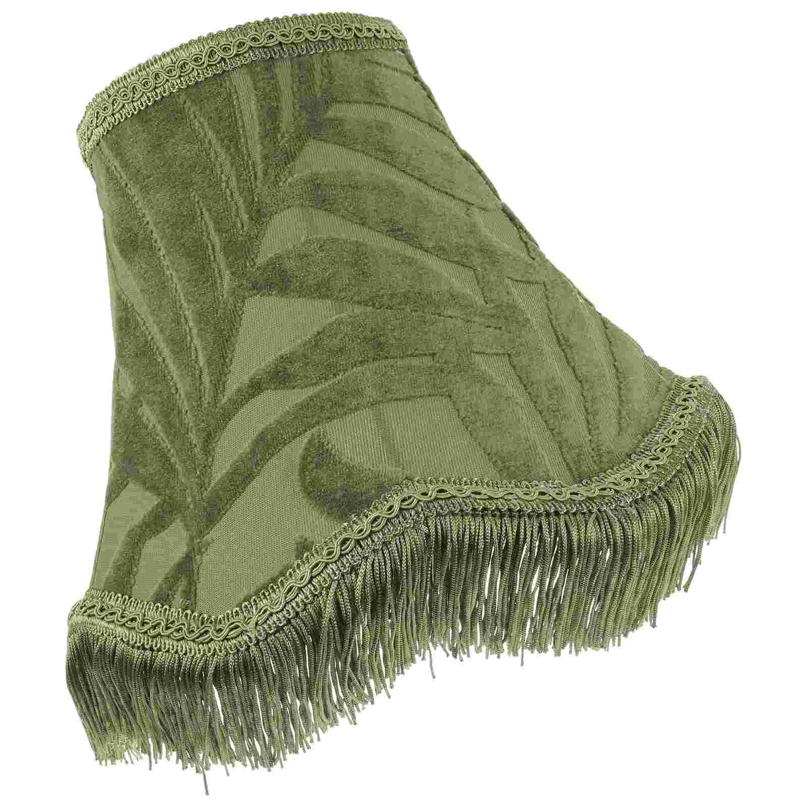 

Barrel Lamp Shade E27 Base Tassel Tabletop Lamp Shade Desk Lamp Lampshade