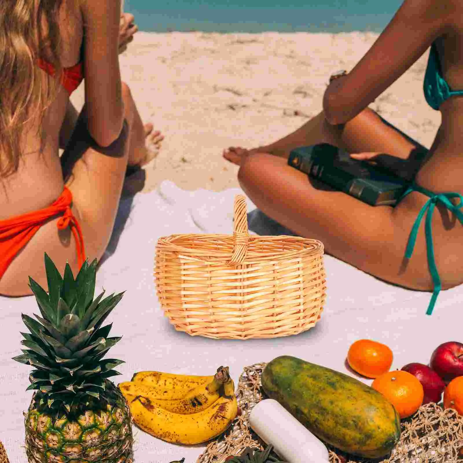 Корзина с фруктами ручной работы корзины для хранения гиацинта декоративный