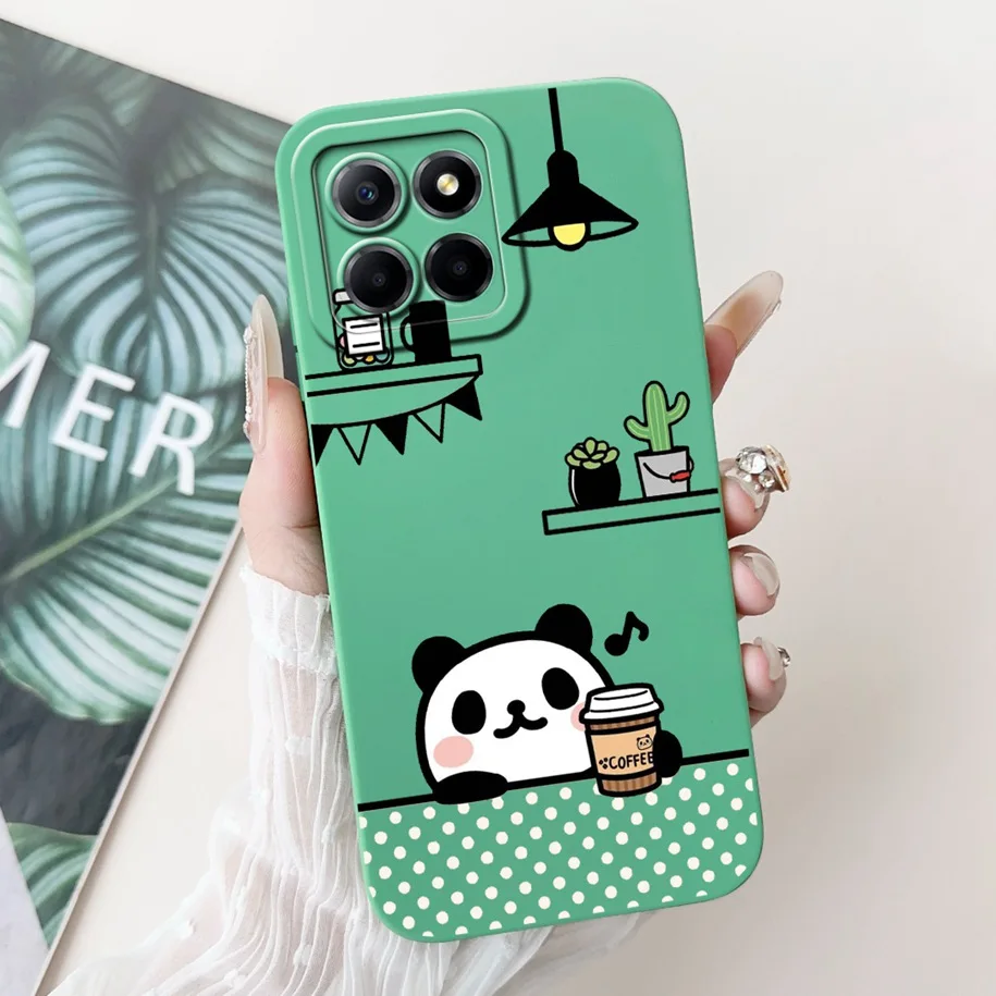 Противоударный силиконовый чехол с рисунком цветов и восхода солнца для Honor 70 Lite