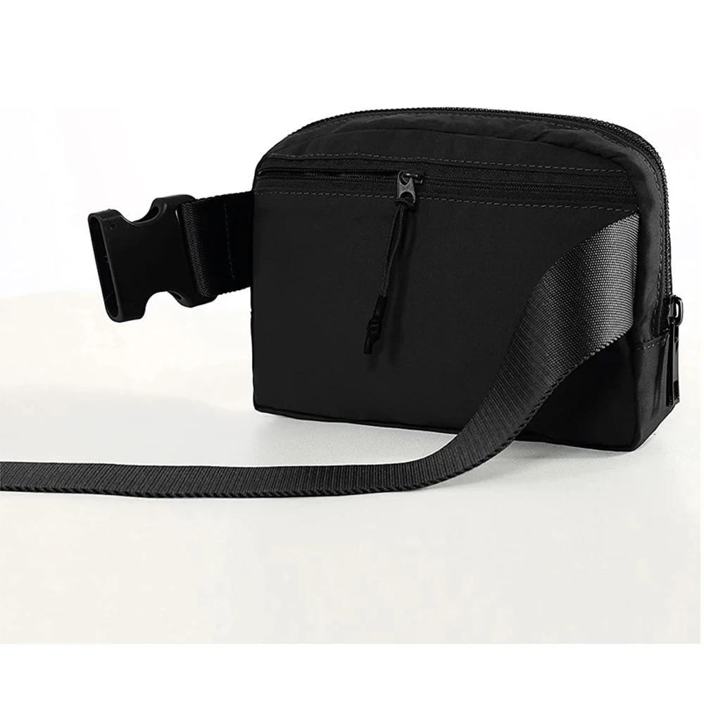 Waterproof Nylon Waist Pack Unisex Mini Belt Bag With Adjustable Strap Small Waist Pouch Bag Running Traveling Hiking Fanny Pack