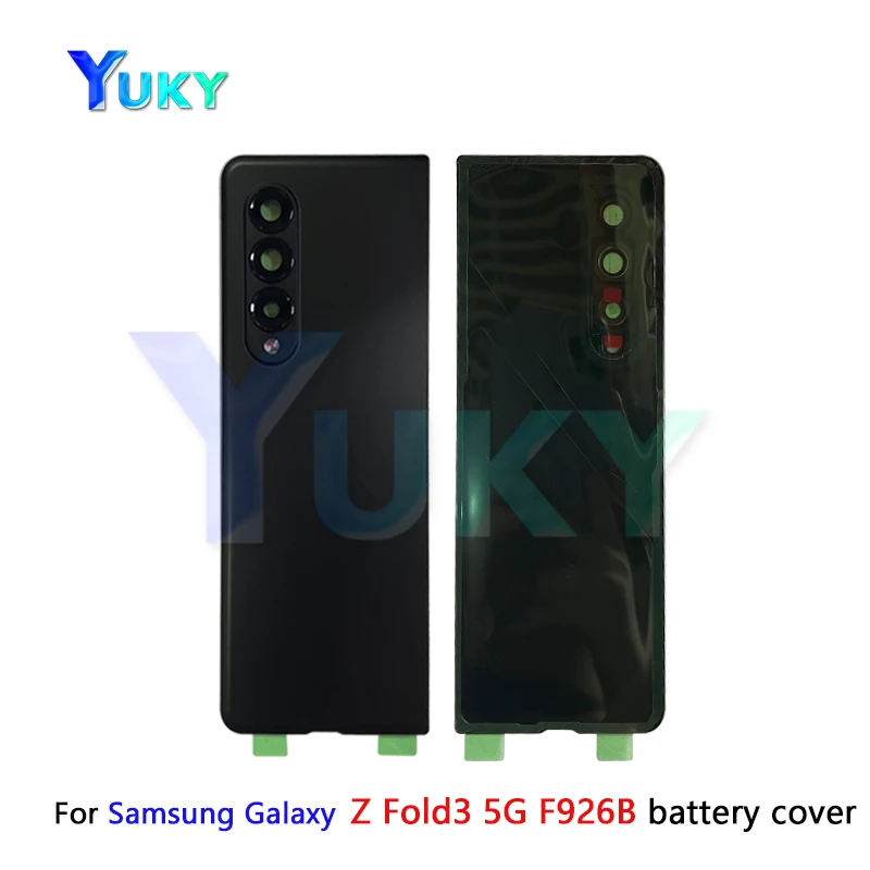 Новинка для Samsung Galaxy Z Fold3 5G z fold 3 F926B Задняя стеклянная крышка батарейного отсека