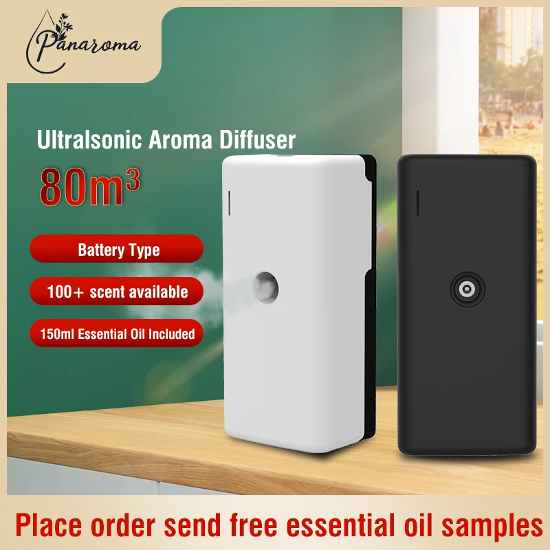 Ultrasonic Smart Aroma Diffuser Automatic Home Freshener Device Smell For Home Store Office Toilet Use