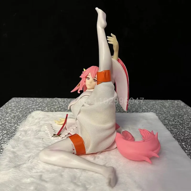 

Новинка 2023, 15 см игровая фигурка Genshin, фигурка ударной фигурки Yae Miko, косплей, фигурка розовой лисы из ПВХ, Коллекционная модель, игрушки в подарок