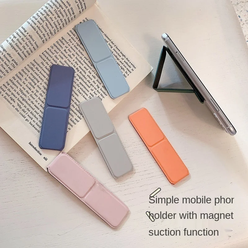 

Wrist Band Hand Band Finger Grip Mobile Phone Holder Stand premium leather Universal Phone Socket Holder for Iphone 13 LG Xiaomi