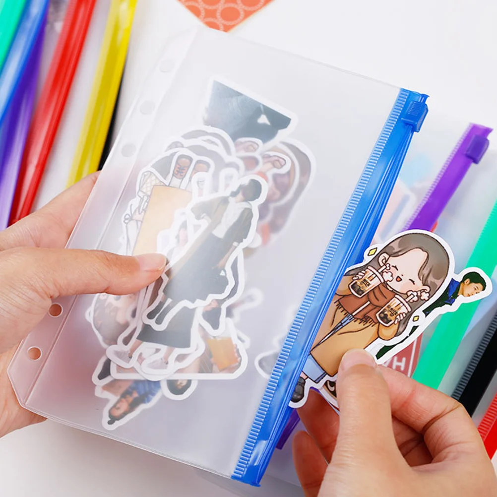 

6 шт., карманы на молнии для ноутбука